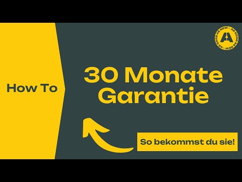 30 Monate Garantie bei asgoodasnew: So bekommst du sie!