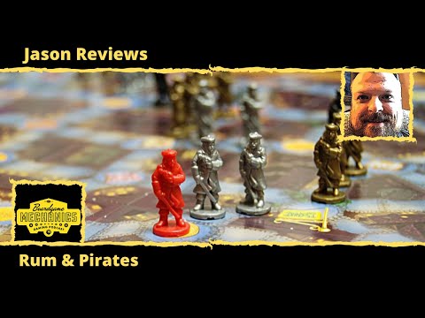 Jason’s Board Game Diagnostics of Rum & Pirates