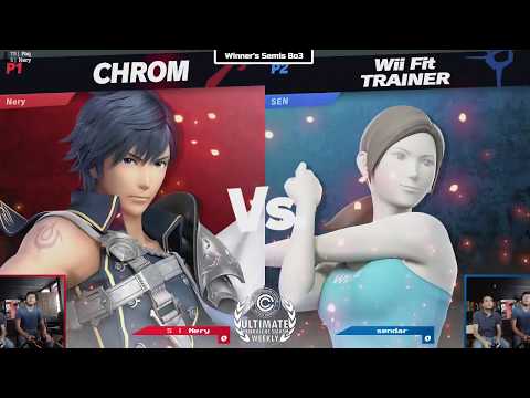 UTSW #114 - TS | Nery (Chrom/Greninja) vs. TS | Sendar (WFT/Peach) - Winner's Finals