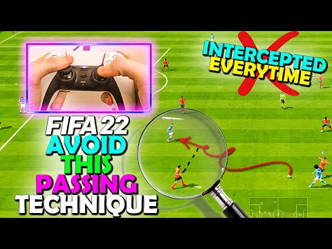 DO NOT DO THIS WHEN PASSING IN FIFA 22! HOW TO PASS IN FIFA 22 - FIFA 22 PASSING TUTORIAL