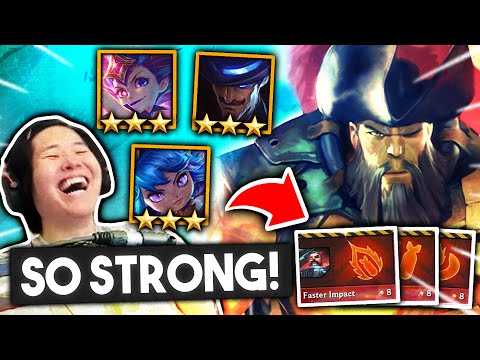 The POWER of GANGPLANK w/ FULL UPGRADES! - Candyland Comp | TFT Guide | Teamfight Tactics Galaxies