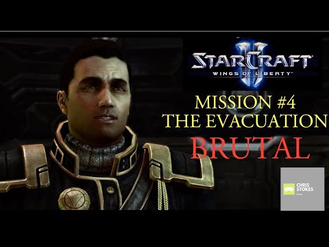 Starcraft 2 Wings of liberty Campaign: Mission #4 - The Evacuation