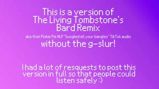 Cover art for Pinkie's Bard (Remix)