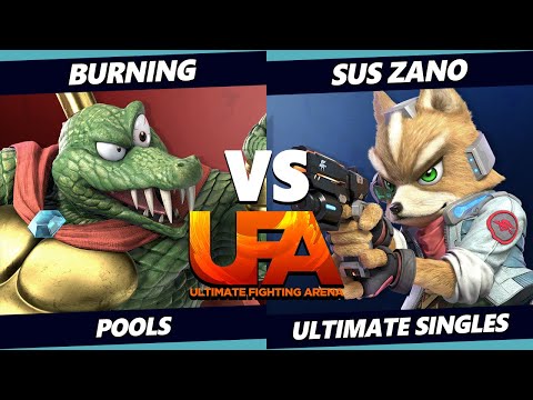 UFA 2022 - Burning (K Rool) Vs. SUS_zano (Fox) SSBU Ultimate Tournament