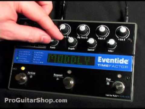 Eventide Timefactor Delay Pedal Part 1