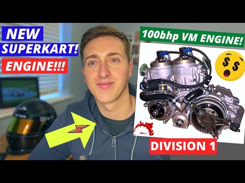 My New VM 250cc TWIN Cylinder Superkart Engine! (100bhp Division 1 Engine for 2022 Season)!!! 🔥