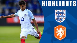 Excellent Free Kick from Marcus Edwards in Dominant Win | England U20 3-0 Netherlands ​| Highlights