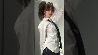 髪上げの美学❤️#美女 #美人好き #制服 #美しい #beauty #shorts #short