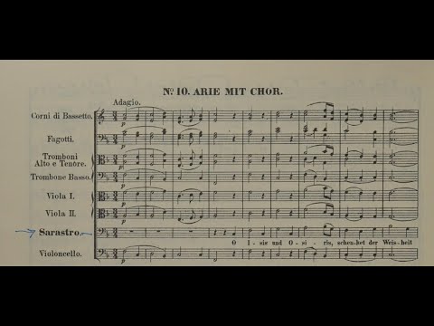 O Isis und Osiris (Die Zauberflöte) - Orchestral Karaoke with Choir