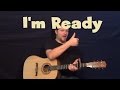 I'm Ready (AJR) Easy Guitar Lesson How to Play ...