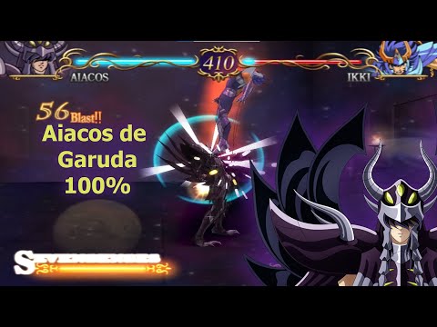 Saint Seiya: The Hades - Aiacos de Garuda Combos 100%