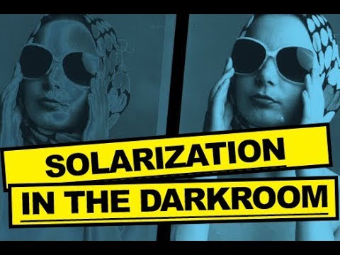 DARKROOM PHOTOGRAPHY PROCESS - SOLARIZATION