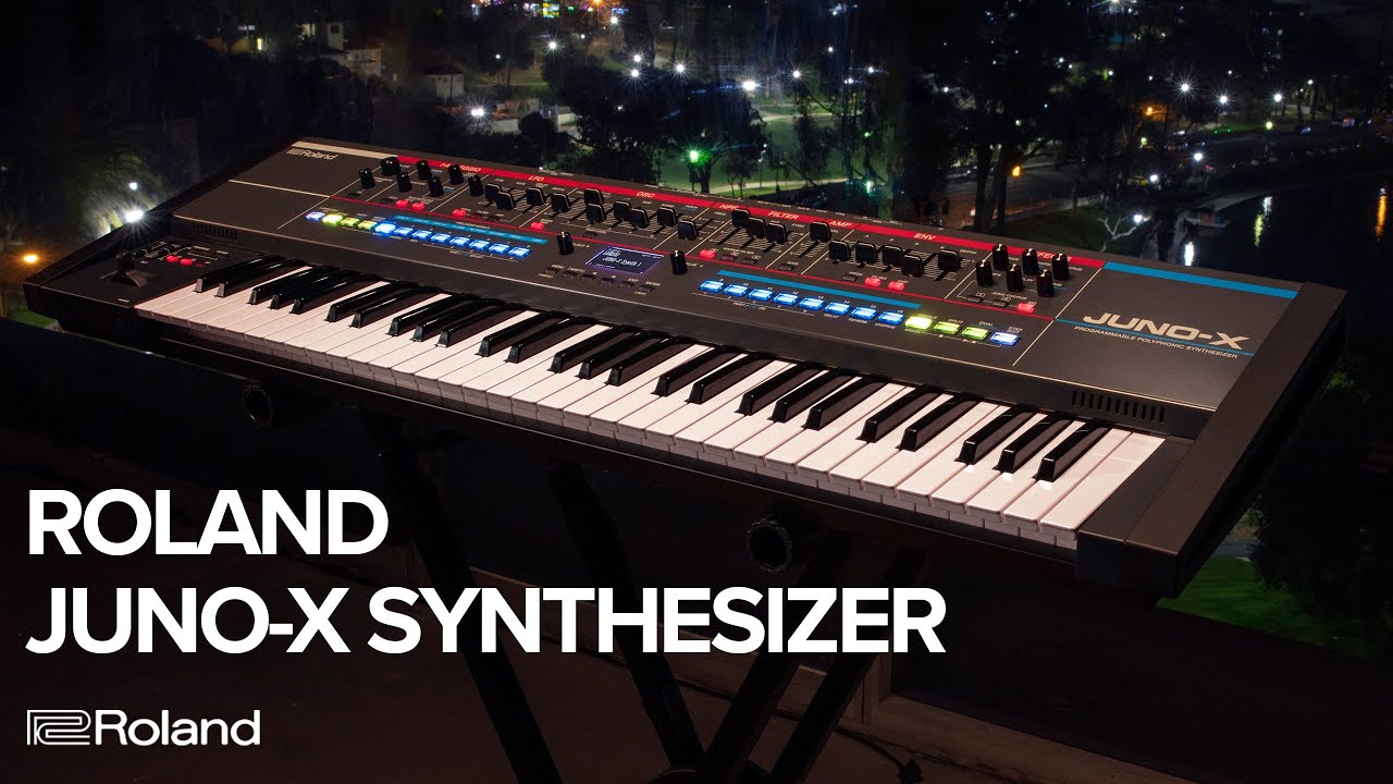 Introducing the Roland JUNO-X Synthesizer | Three JUNOs in One (JUNO-60, JUNO-106, and JUNO-X) - YouTube
