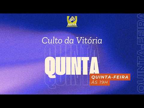 AO VIVO | Culto de Quinta | ADNA -  14/05/2026