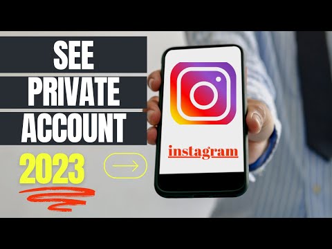 how to See Private instagram Account without following them can you?