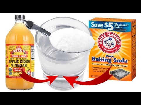 6 Health Benefits of Baking Soda & Apple Cider Vinegar Tonic Drink