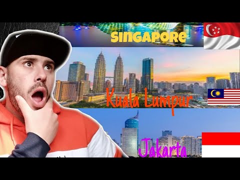 REACTION to Singapore VS Kuala Lumpur VS jakarta