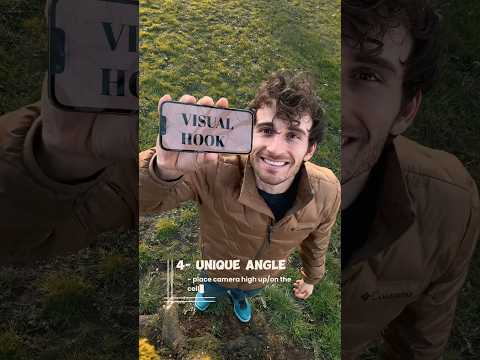 5 visual hooks for your next video #photography #film #hook  #photographyschool