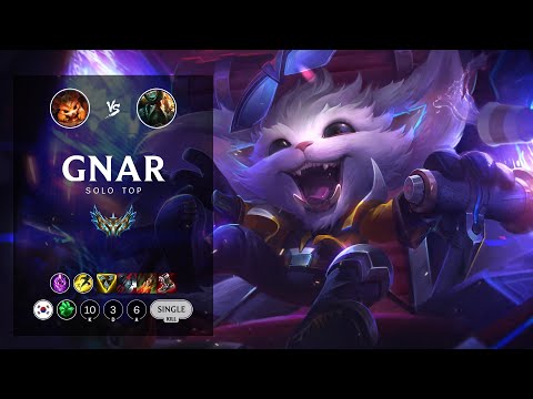 Gnar Top vs Gangplank - KR Challenger Patch 12.12