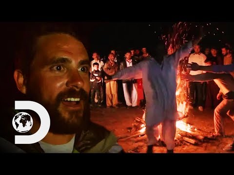 Shaman Drinks Blood From Goats Head While Speaking To Fairies | Levison Wood: Walking The Himalayas