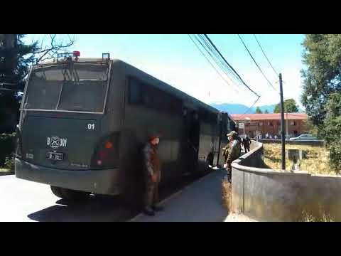Presencia policial durante audiencia de Juan González Iturriaga
