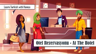 Otel, Otelde - At the Hotel | #turkish, Learn Turkish | Turkish Lesson,  Learn T