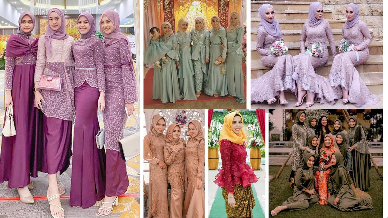 Islamic Wedding Party Dresses