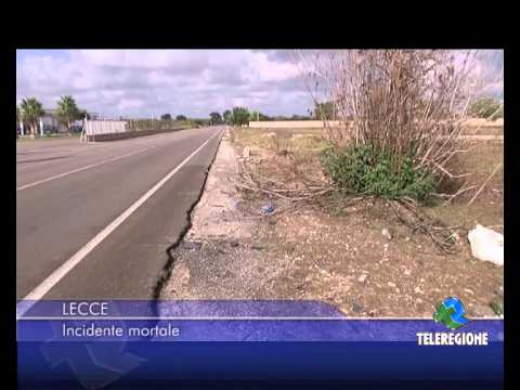 LECCE - INCIDENTE MORTALE