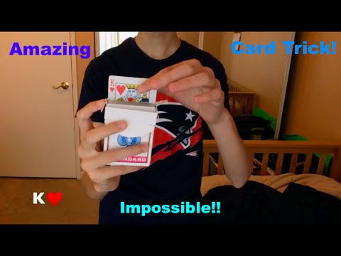 Amazing Rising Card Trick Revealed!