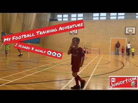 Juniortism - My Football Training Adventure - I scored 3 goals ⚽️⚽️⚽️