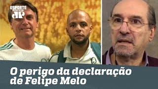 O perigo do apoio de Felipe Melo a Bolsonaro | Wanderley Nogueira