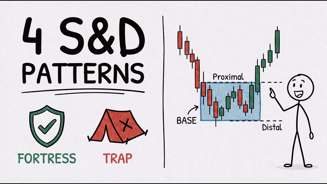 4 Supply & Demand Patterns Smart Money Actually Uses