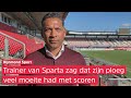 Fraser na Sparta-Willem II (0-2): 'Komen zo zoetjes aan wel in die cruciale fase'