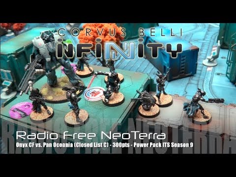 Radio Free NeoTerra Ep 65 - Infinity N3 Battle Report - Pan O (CL Season 9) vs. Onyx CF