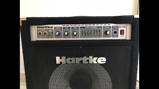 Video thumbnail for Hartke A100 sound test (no talk) by carebuho