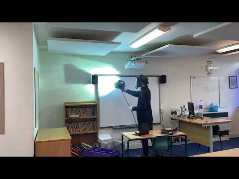 UVC Germicidal Hand Lamp | School Demonstration | UV Light Technology