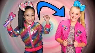 Cali Transforms into JoJo Siwa!