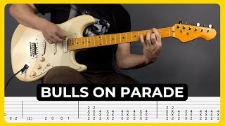 Bulls On Parade - Rage Against The Machine | Tabs | Guitar Lesson | Cover | Tutorial | Solo