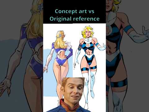 Concept Art Vs Original Reference Is Insane... - Marvel Rivals