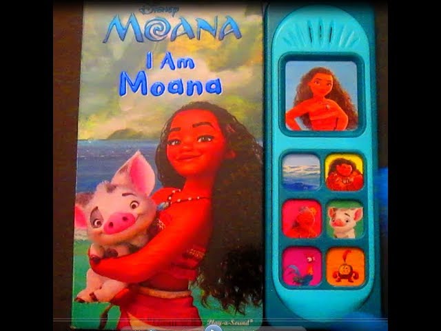 Vídeo relacionado con Disney Moana: I Am Moana Sound Book (Disney Moana: Play-A-Sound)