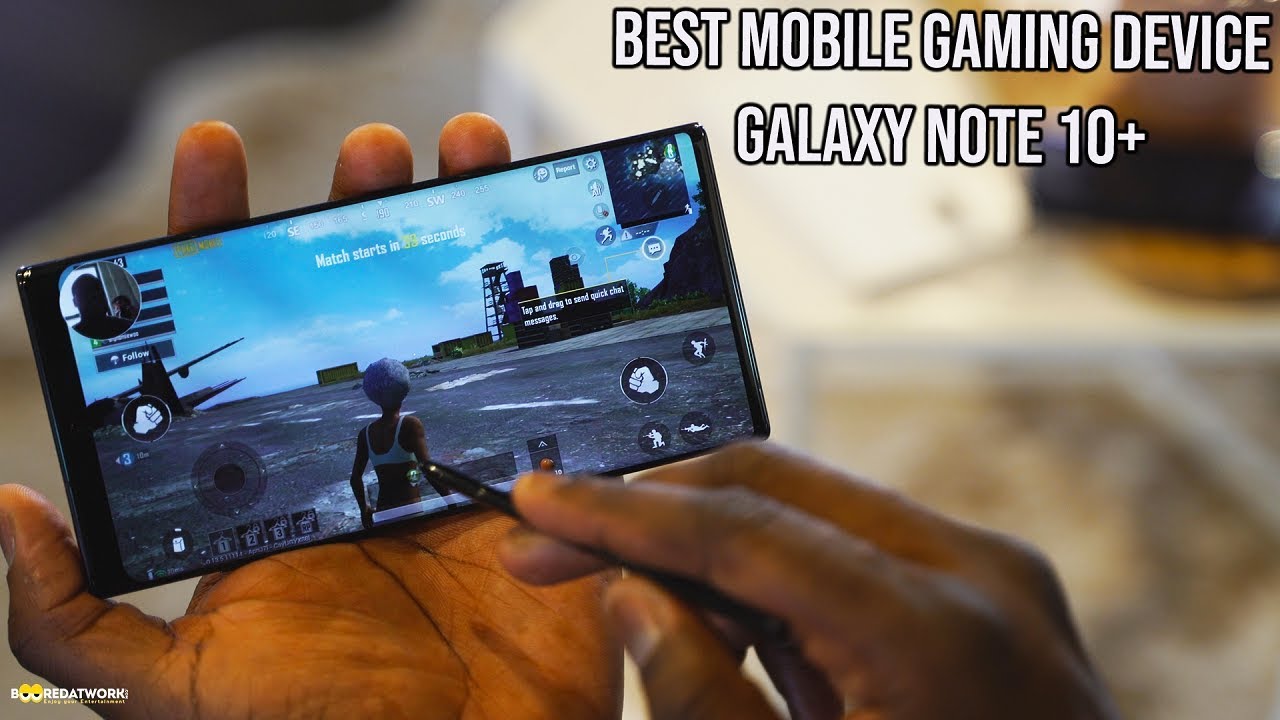 Galaxy Note 10 PLUS// The BEST Mobile Gaming Device