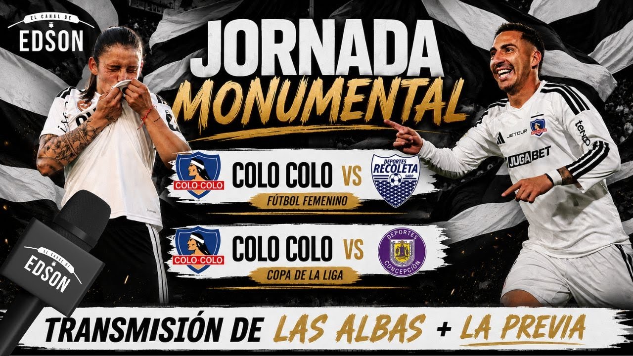 FÚTBOL FEMENINO + LA PREVIA | COLO COLO FEMENINO VS RECOLETA Y LA ANTESALA ANTE CONCEPCIÓN