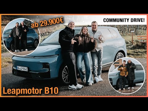 Leapmotor B10 Community Drive (2026) Wir fahren mit EUCH das Familien-SUV ab 29.900€! Test | Review