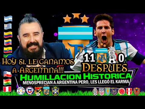 TOP 3 MÉXICO Menospreció a ARGENTINA y la paga CARO 🔥 HUMILLACIONES HISTÓRICAS 🏆