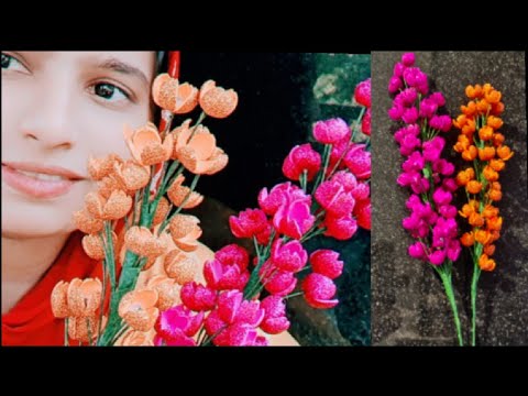 How To Make flowers .foam flowers