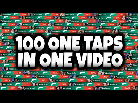 100 ONE TAPS IN ONE VIDEO TO MUSIC (Valorant Montage)