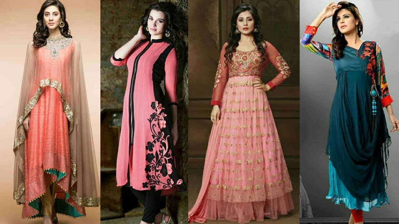 Latest Trendy Designer Kurtis,Party Wear ,Long Kurtis Design 2017-2018 by Trendy India