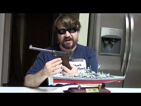 German Battleship Tirpitz & The P.04 Navy Luger Pistol