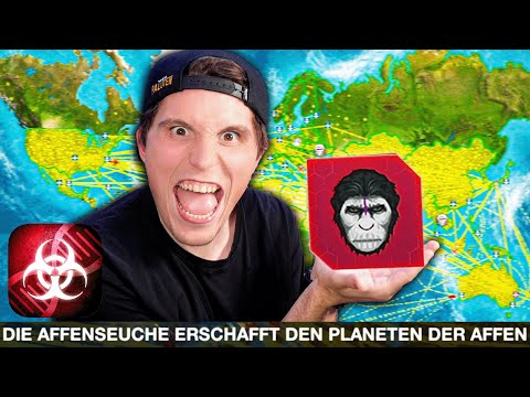 AFFENSEUCHE vernichtet die MENSCHHEIT | Plague Inc: Evolved