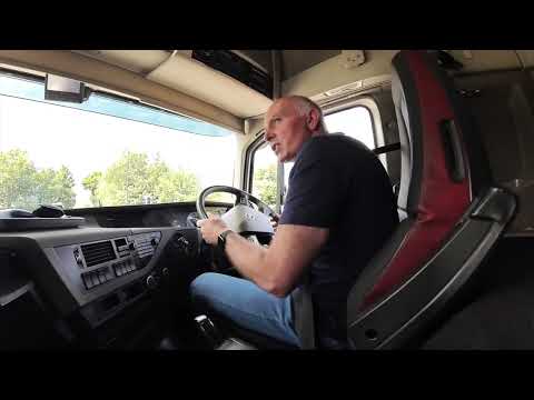 Exiting Yard at Coleshill Test Centre - HGV Test Route